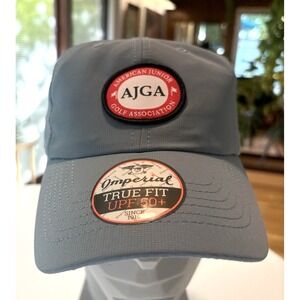 Imperial AJGA American Junior Golf Association True Fit Upf 50‎ Adjustable Hat